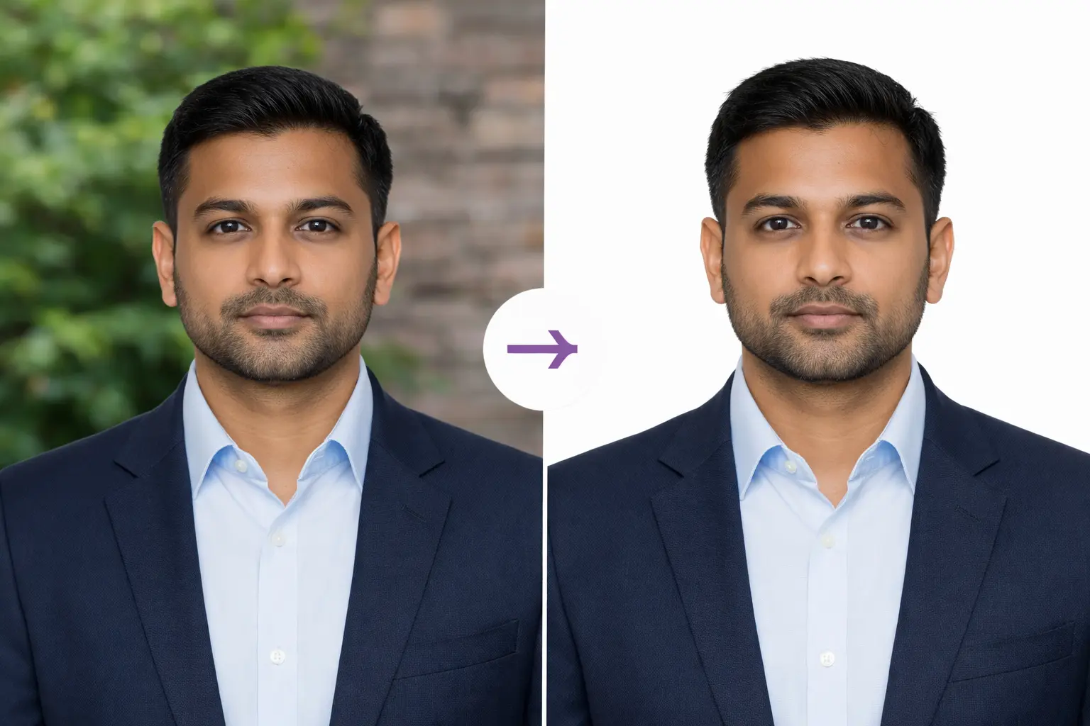 Remove Passport Photo Background on Mobile Devices